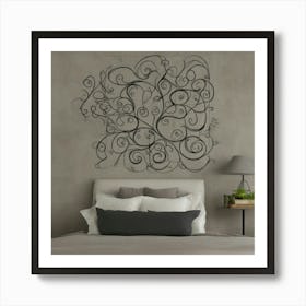 Swirl Wall Art 2 Art Print