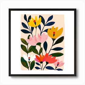 Floral Print 1 Art Print