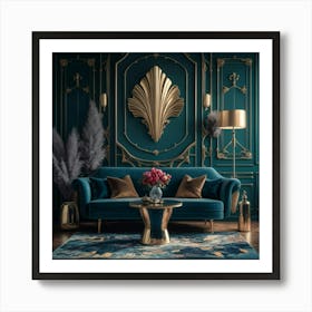 Deco Living Room 28 Art Print