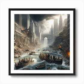 Great Flood 1 Art Print