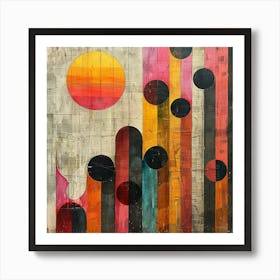 'Sunrise' - vector illustration, abstract art, abstract painting  city wall art, colorful wall art, home decor, minimal art, modern wall art, wall art, wall decoration, wall print colourful wall art, decor wall art, digital art, digital art download, interior wall art, downloadable art, eclectic wall, fantasy wall art, home decoration, home decor wall, printable art, printable wall art, wall art prints, artistic expression, contemporary, modern art print, Art Print