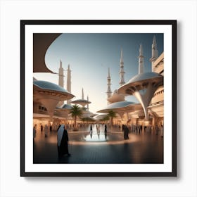 Islamic City 17 Art Print