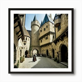 Castle In France Art Print