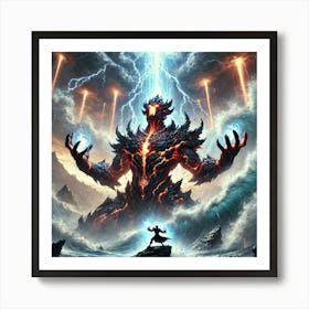 Lord Abyssion Tidal Dominance Art Print