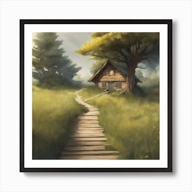 Small House Art Print