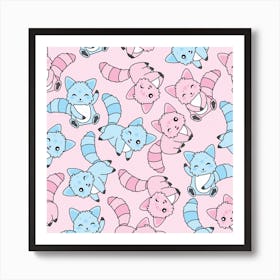 Children Pattern Design Art Print