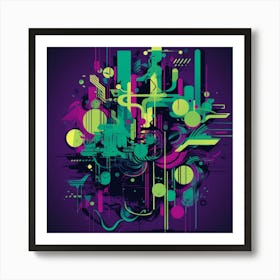 Abstract Background 2 Art Print