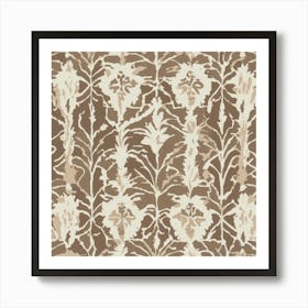 Create A Ikat Toile Pattern Poster