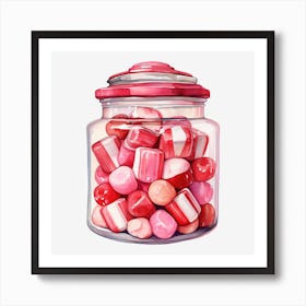 Candy Jar 10 Art Print