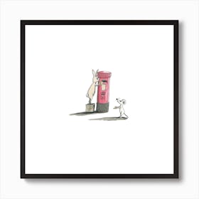 Post Box Art Print