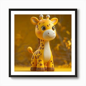 Giraffe 67 Art Print