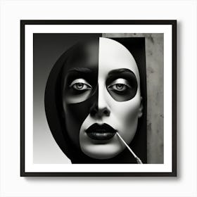 Portrait Of A Woman 5 Art Print