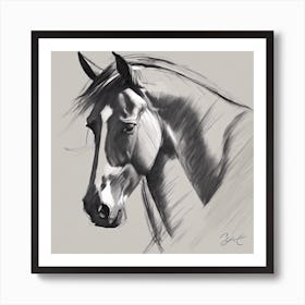 Horse'S Head Art Print