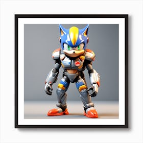 Sonic The Hedgehog 99 Art Print