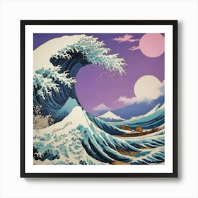 Great Wave Off Kanagawa 12 Art Print