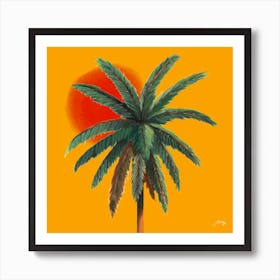 Lepalm Sol Amarelo Art Print