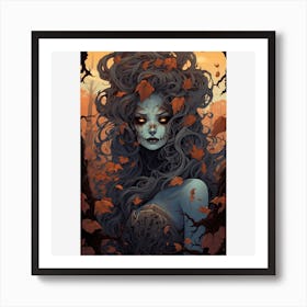 Burning Gaze Art Print