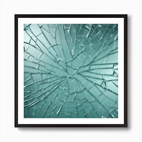 Broken Glass Stock Videos & Royalty-Free Footage Art Print