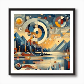 Abstract Painting 12 Art Print