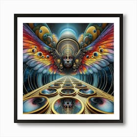 Angel Wings 3 Art Print