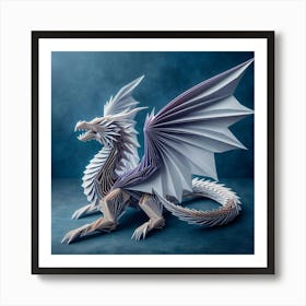 Origami Dragon Affiche