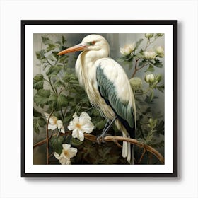 Heron Art Print