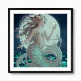 Mermaid 17 Art Print