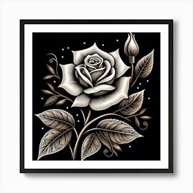 Rose 3 Art Print