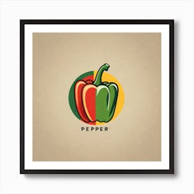 Pepper Logo Art Print