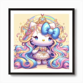 Hello Kitty 2 Art Print