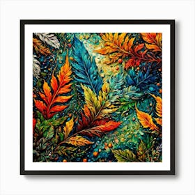 Autumn Leaves 2 Art Print