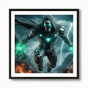 Infamous Ironman 1 Art Print