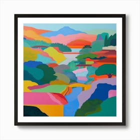 Abstract Park Collection Kenrokuen Garden Kanazawa Japan 1 Art Print