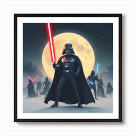 Star Wars 55 Art Print