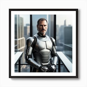 Steve Jobs 75 Art Print