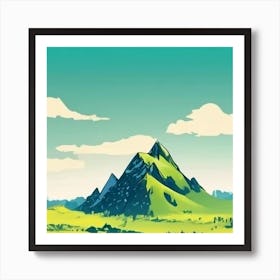 Mountain Landscape 2 Art Print