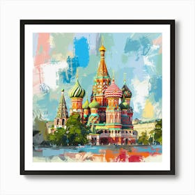 St Basil'S Cathedral Art Print