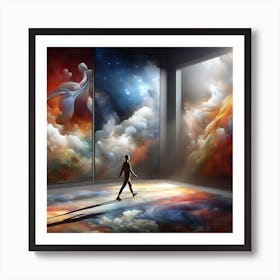 'Clouds' 2 Art Print