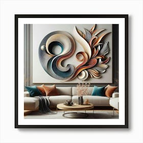 Abstract Painting 27 Art Print