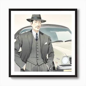 Man In A Suit Art Print