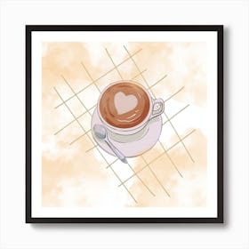 Cup Of Coffee Art Print