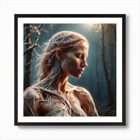 Creature Of The Forest Art Print