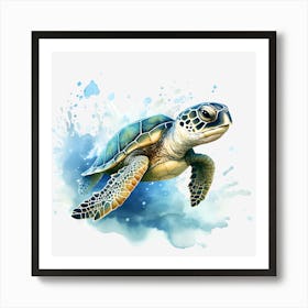 Sea Turtle 2 Poster