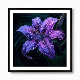 Jeweled Bloom (12) Art Print