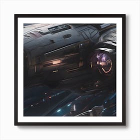 Spaceship 5 Art Print