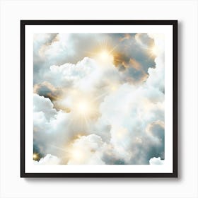 Clouds In The Sky Art Print