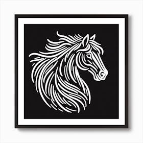 Horse Head 1 Art Print