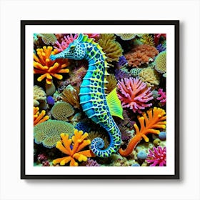 Seahorse 1 Art Print