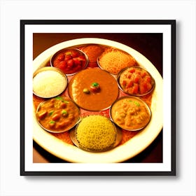 Indian Food 19 Art Print