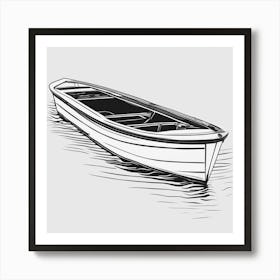 Boat In The Water Art Print